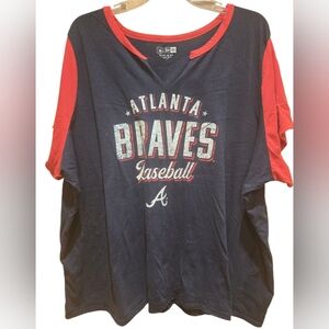 Torrid  Atlanta Braves Tee Euc 5X
